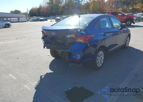 2022 Hyundai Accent Se из США, поврежденный, VIN 3KPC24A62NE165287